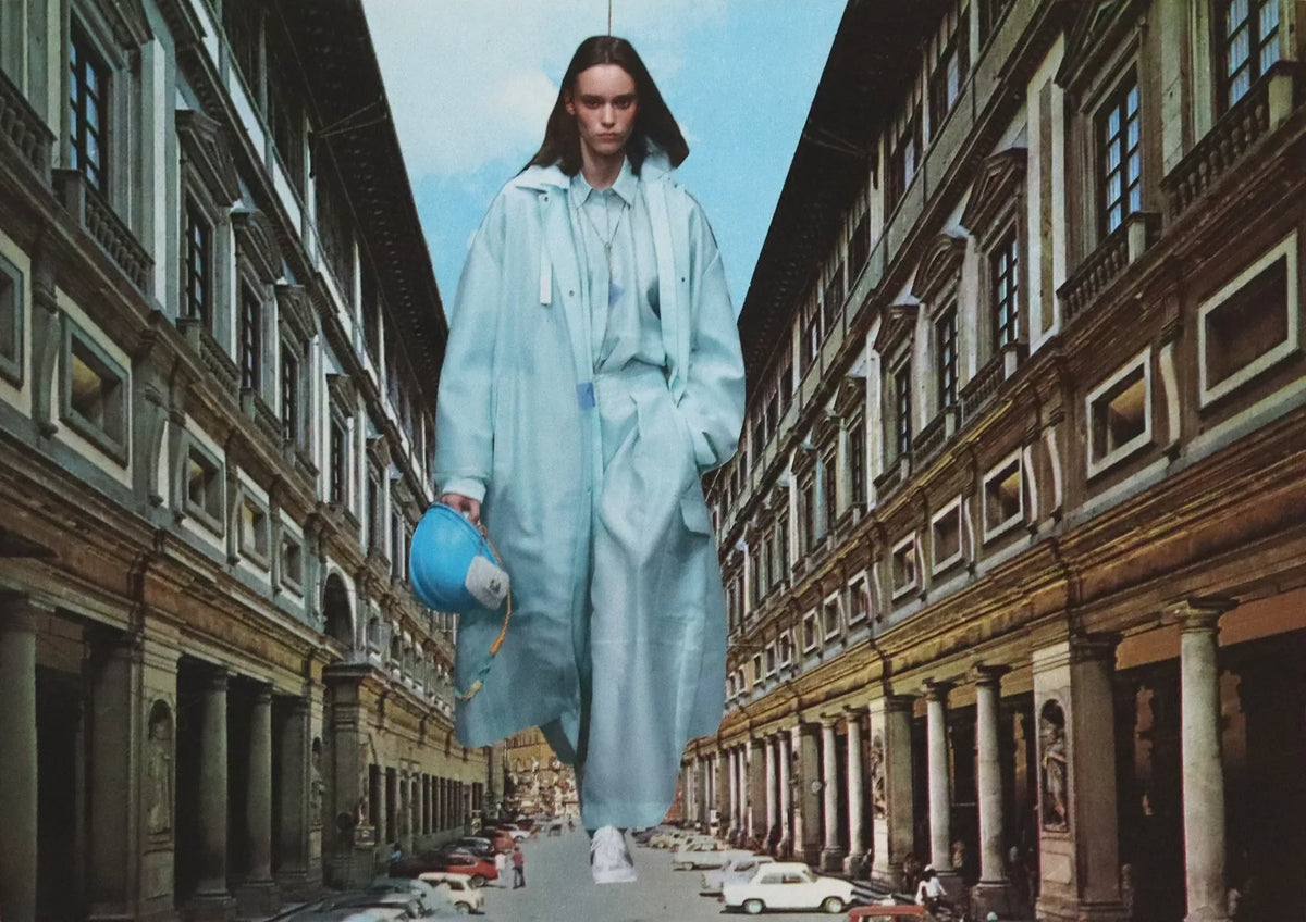 Nuevo Cielo, collage by ZulArt